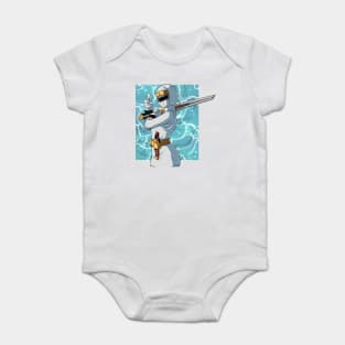 white ranger Baby Bodysuit